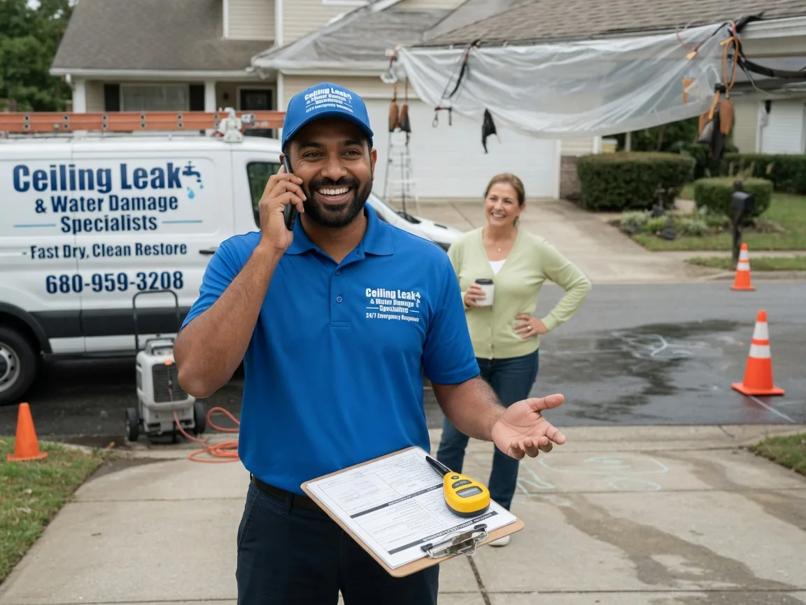 Ceiling Leak Cleanup Mineral, VA FAQs